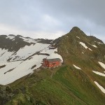 Wormser Hütte Blick aufs Kreuzjoch