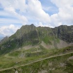 Blick auf das Hochjoch von der Wormser Hütte